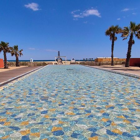 Le Carlton - Superbe Appartement - Acces Direct Plage - Terrasse Vue Mer 勒卡特 外观 照片